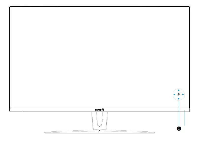 terra 31.5 Inch 80cm 2560x1440 Curved LED TV fig 3