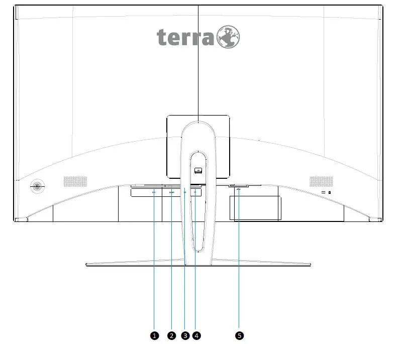 terra 31.5 Inch 80cm 2560x1440 Curved LED TV fig 5