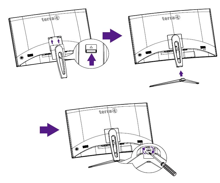 terra 31.5 Inch 80cm 2560x1440 Curved LED TV fig1