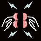 a drawing of a person