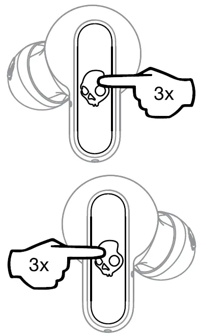 Skullcandy Dime 2 Series True Wireless Earbuds FIG6