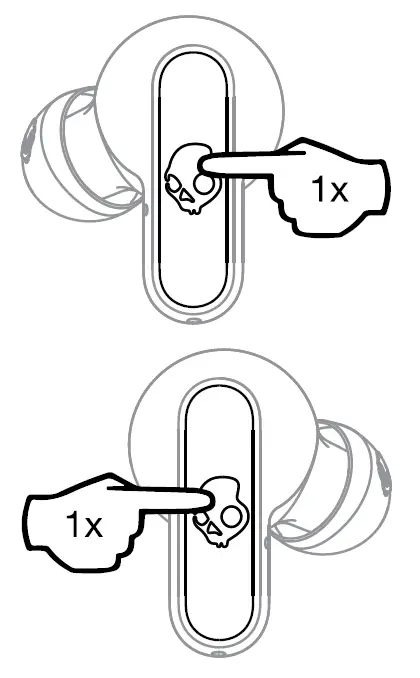 Skullcandy Dime 2 Series True Wireless Earbuds FIG8