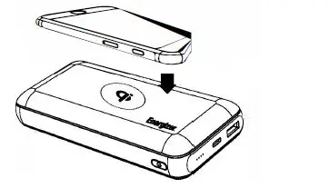 Energizer QE20007PQ Wireless 20000mAh Power Bank 2