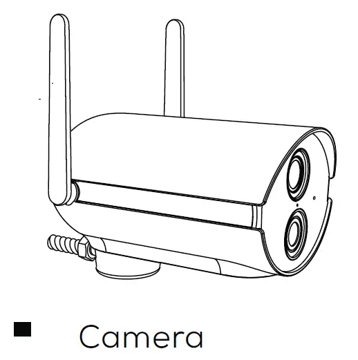 iHOME IH-CW043-199 Roto Outdoor Smart Camera fig 1