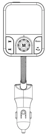 SCOSCHE SBTFM1 Wireless Hands Free Car Kit