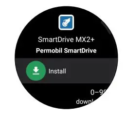 permobil PushTracker E2 - Wear OS by Google set-up 6