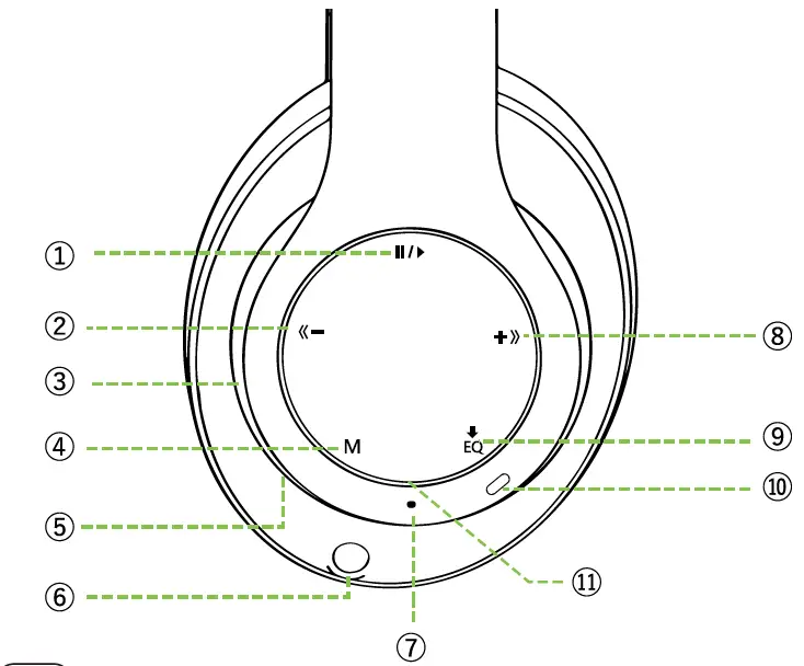 Menglang 9S Wireless Headphones Fig5