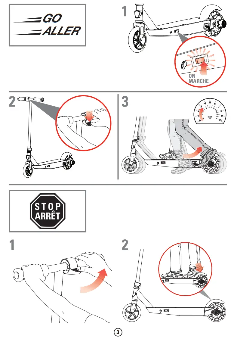 Razor 13173862 Power Core S80 Electric Hub Motor Scooter - parts 3