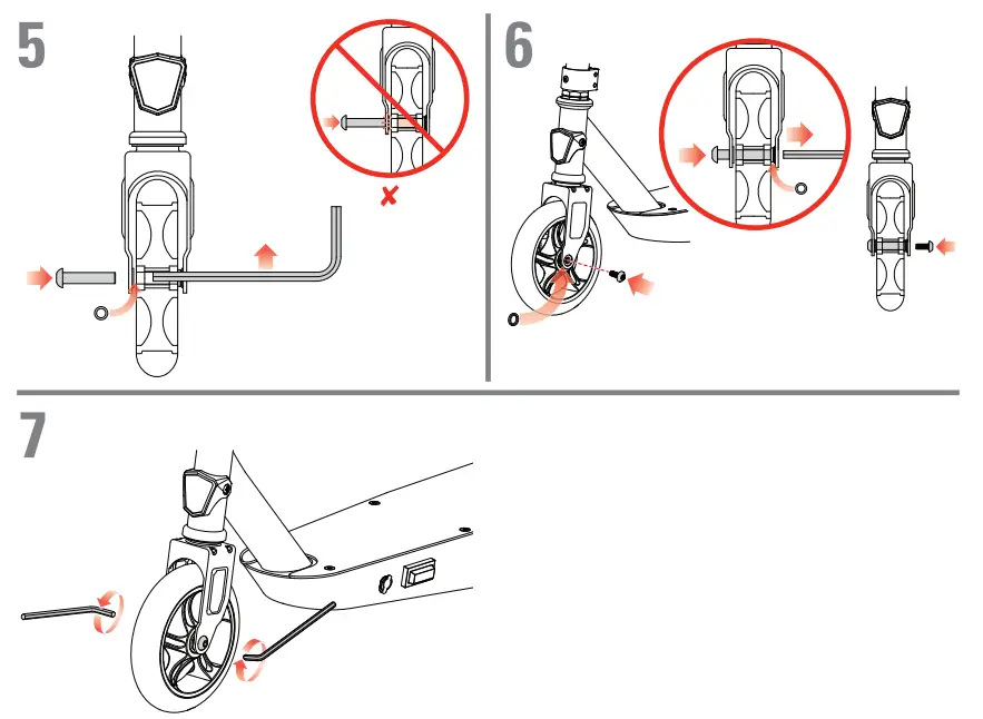 Razor 13173862 Power Core S80 Electric Hub Motor Scooter - parts 5