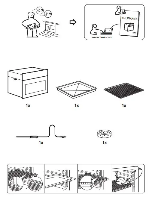 IKEA 504.168.22 Kulinarisk Steamer Stainless Steel 1
