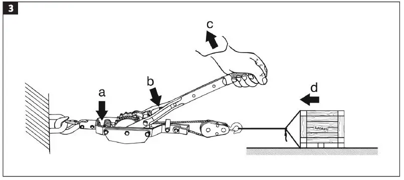 HAMRON 009840 Pull Winch FIG 3