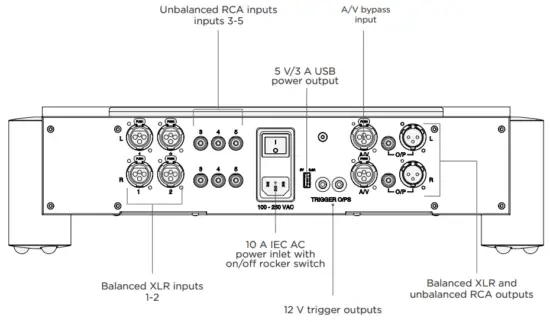 CHORD Ultima Pre 3 Preamplifier - Unbalanced