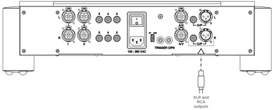 CHORD Ultima Pre 3 Preamplifier - XLR or RCA outputs