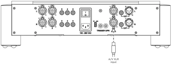 CHORD Ultima Pre 3 Preamplifier - bypass feature allows