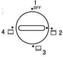 home CO 45L Convection Oven - HEATING SELECTOR DIAL