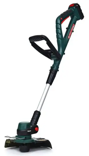 COSTWAY GT3440 20V Cordless String Trimmer 10 Inch Grass String 2.0 Ah