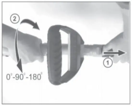 Fitting the blade head