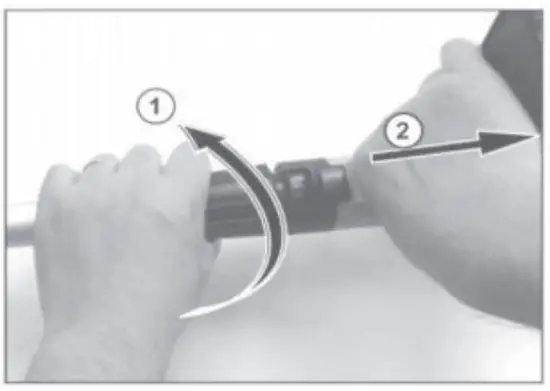 Fitting the blade head