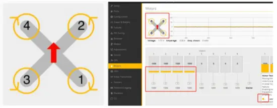 FLYWOO CineRace20 ANALOG Base - Motor test