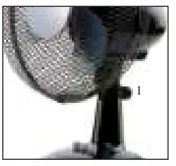 DOMO DO8138 Desk Fan - INSTRUCTIONS