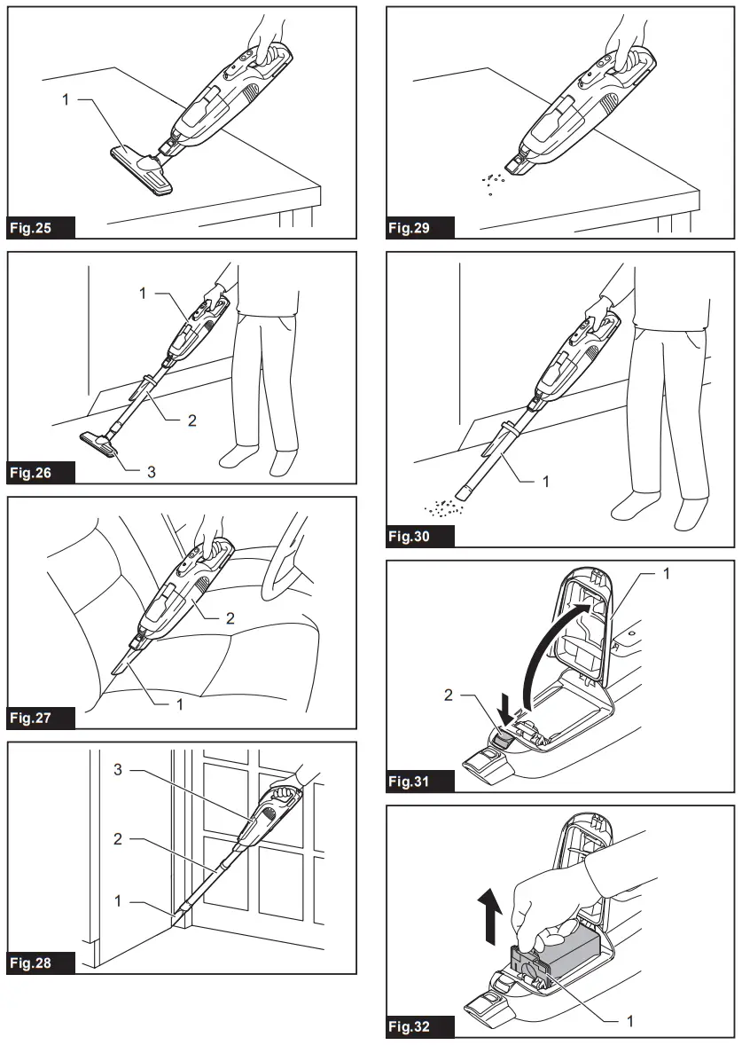 makita CL114FD Cordless Cleaner - Fig 3