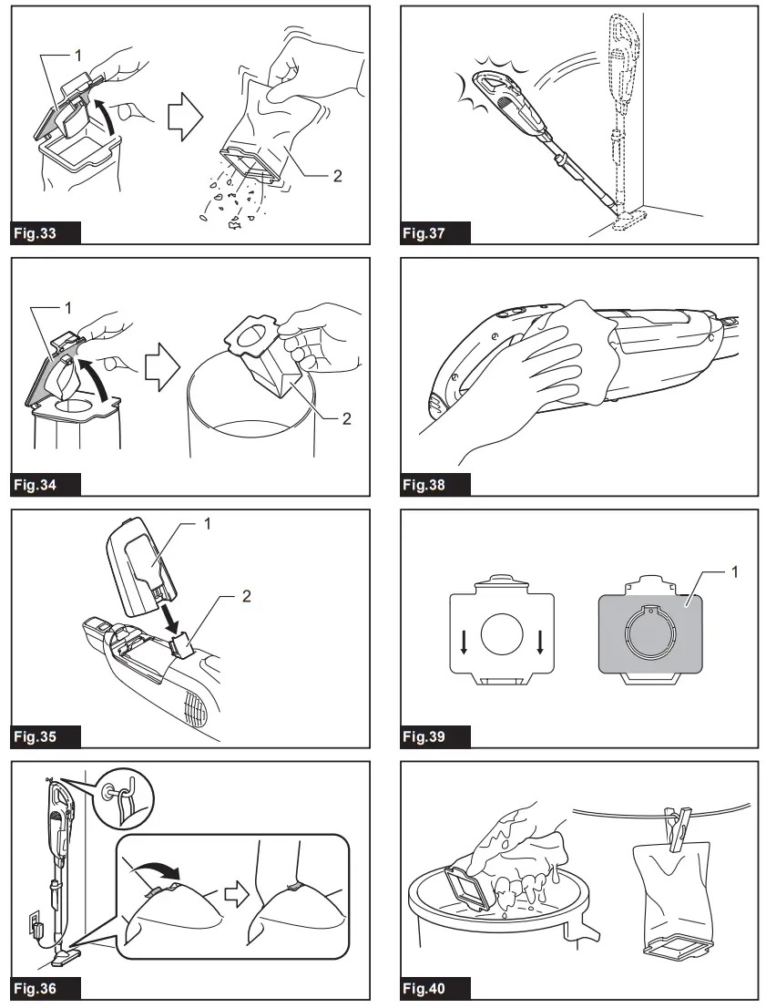 makita CL114FD Cordless Cleaner - Fig 4