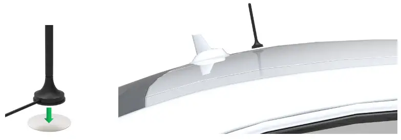 Amazboost M2 Cell Phone Signal Booster - Antenna Installation 3