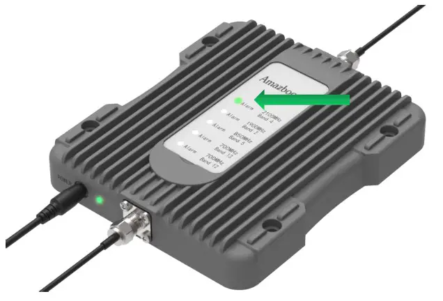 Amazboost M2 Cell Phone Signal Booster - How to visually confirm that your installation is effective and correct 2
