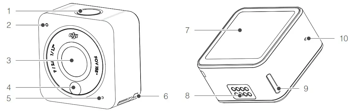 Dji Action 2 Power Combo - JDI Action 2 Camera Unit