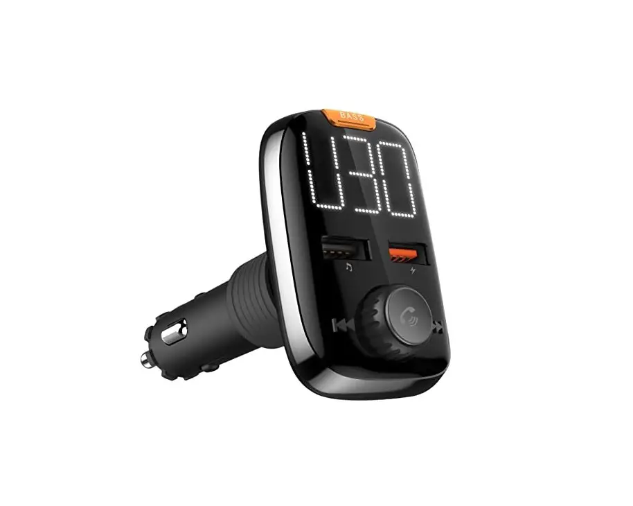 Volkano Bluetooth Car Modulator With Bass Booster Quick Charge Instruction Manual