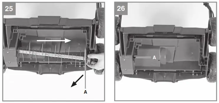 Einhell GE SC 35 1 Li Cordless Scarifier and Lawn Aerator - Product Overview 10
