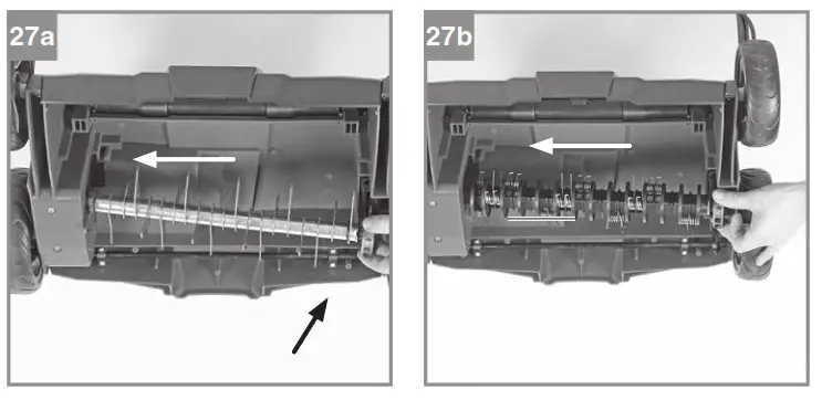 Einhell GE SC 35 1 Li Cordless Scarifier and Lawn Aerator - Product Overview 11