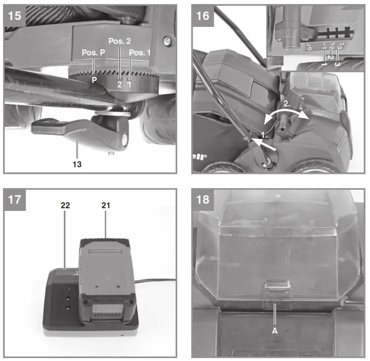 Einhell GE SC 35 1 Li Cordless Scarifier and Lawn Aerator - Product Overview 7