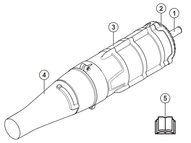 Husqvarna BA101 Blower Attachment - fig