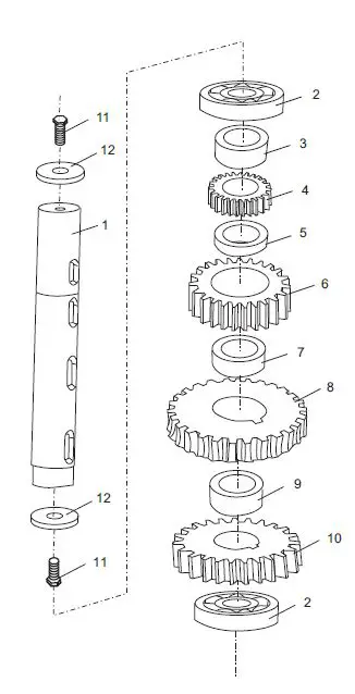 AVANTCO MX60 Gear Driven 60 Qt. Commercial Mixer 10