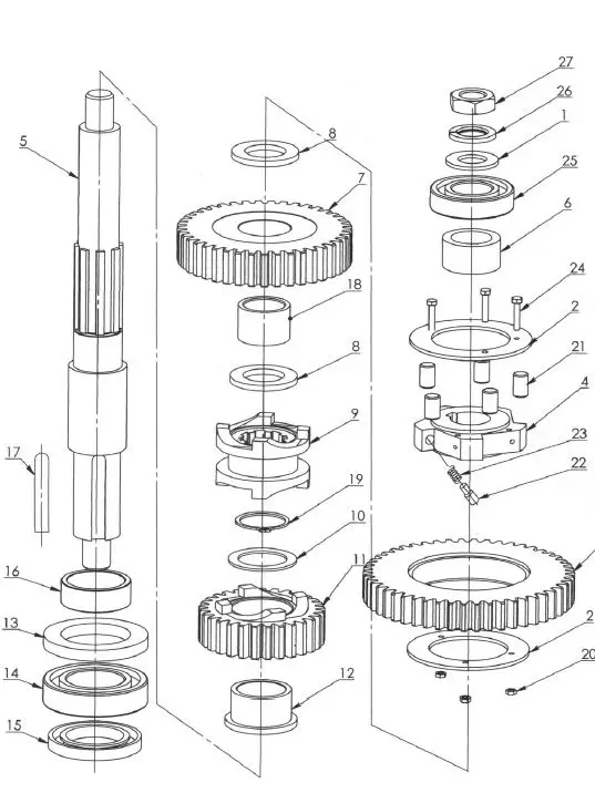 AVANTCO MX60 Gear Driven 60 Qt. Commercial Mixer 9