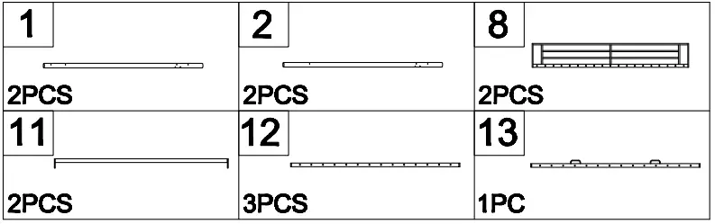 Polibihd-WF197908-Rustic-Twin-Over-Full-Metal-Bunk-Bed-Black-2