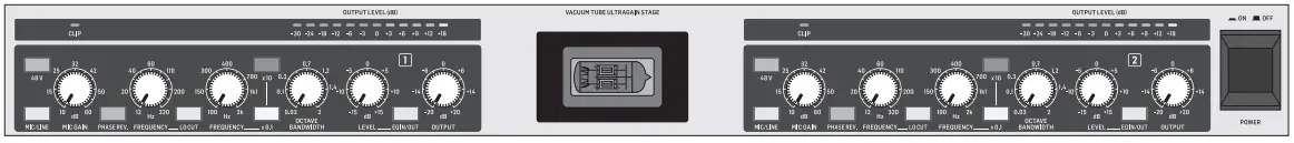 behringer ULTRAGAIN PRO MIC2200 Audiophile Vacuum -