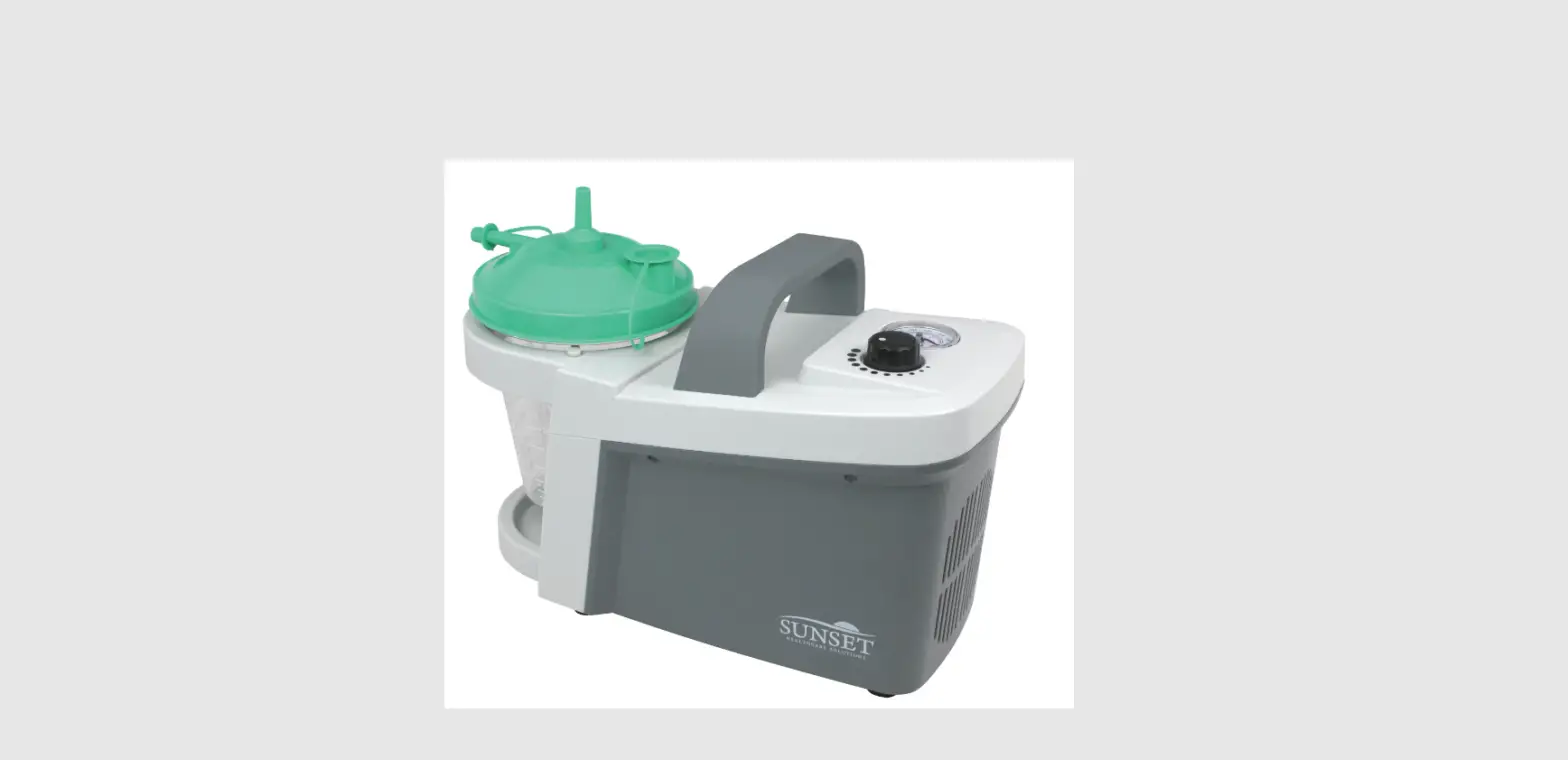 Sunset Su100ac Suction Machine Ac Instruction Manual