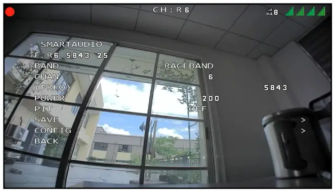 VTX Bands and Channels Setup