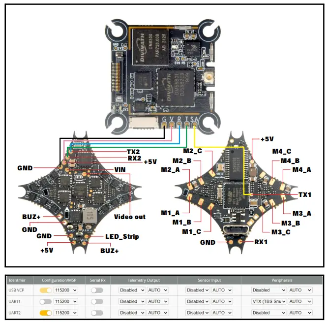 Flight Controller Connection Diagram
