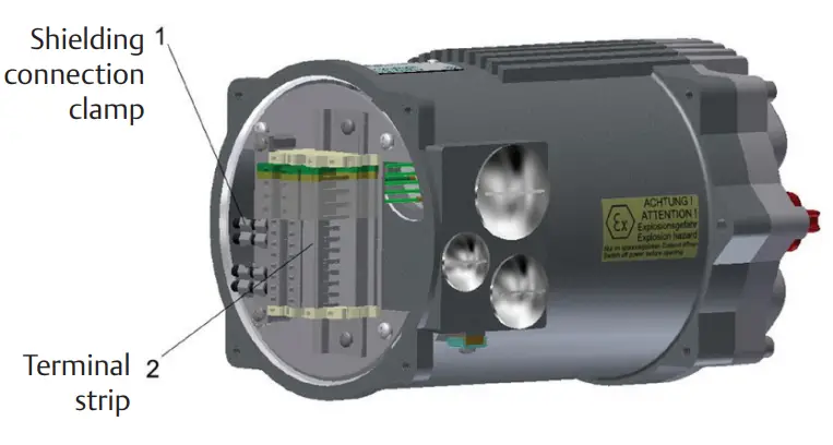 EMERSON Bettis RTS PROFIBUS Mechanical Spring Return Electric Actuators - fig 1