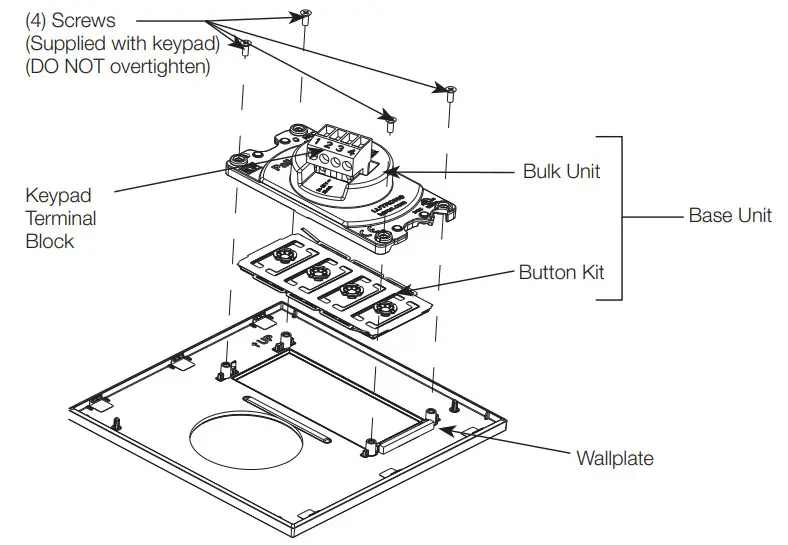 HQWT B P2W Lutron Palladiom QS Wallstations