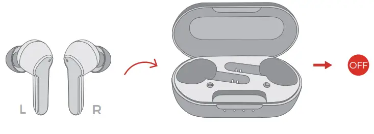 MPOW True Wireless - POWER OFF