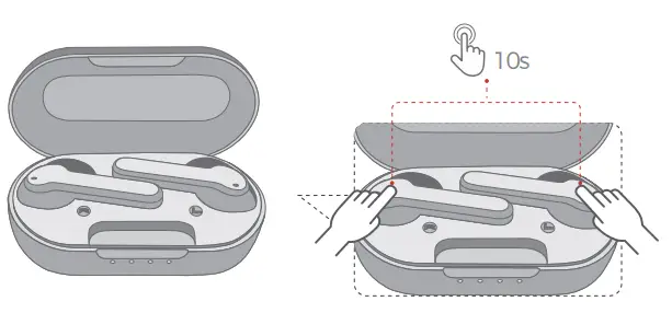 MPOW True Wireless - RESET