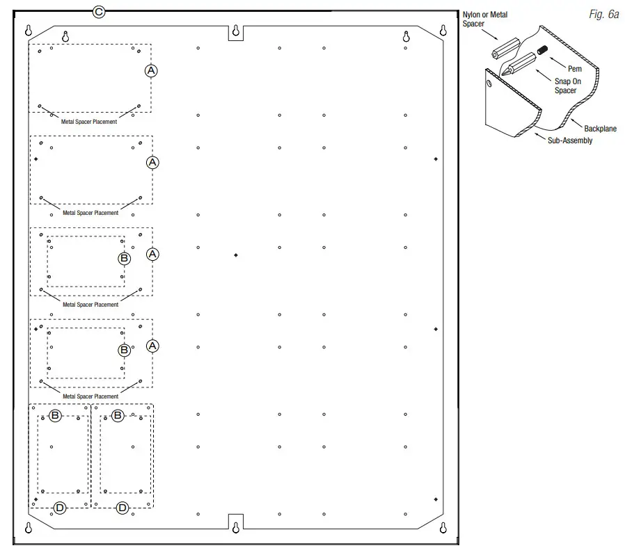Altronix Trove1V1 Trove1 Enclosure - Sub-Assemblies
