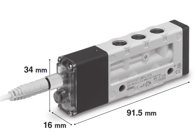 SMC DXT1215 Series High Speed Pilot Operated Solenoid Valve