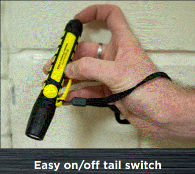 NightSearcher SIGMA ATEX Pen Light Safe Angled Flashlight. 2