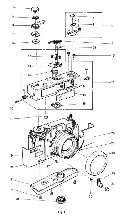 VIVITAR 35ES 35mm Compact Camera - fig1