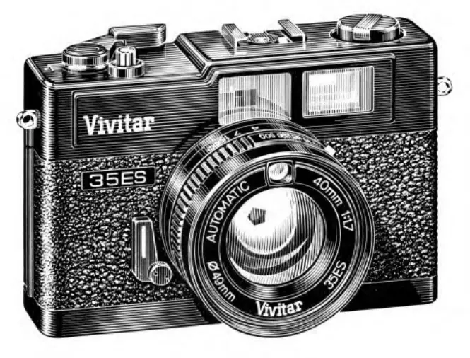 VIVITAR 35ES 35mm Compact Camera